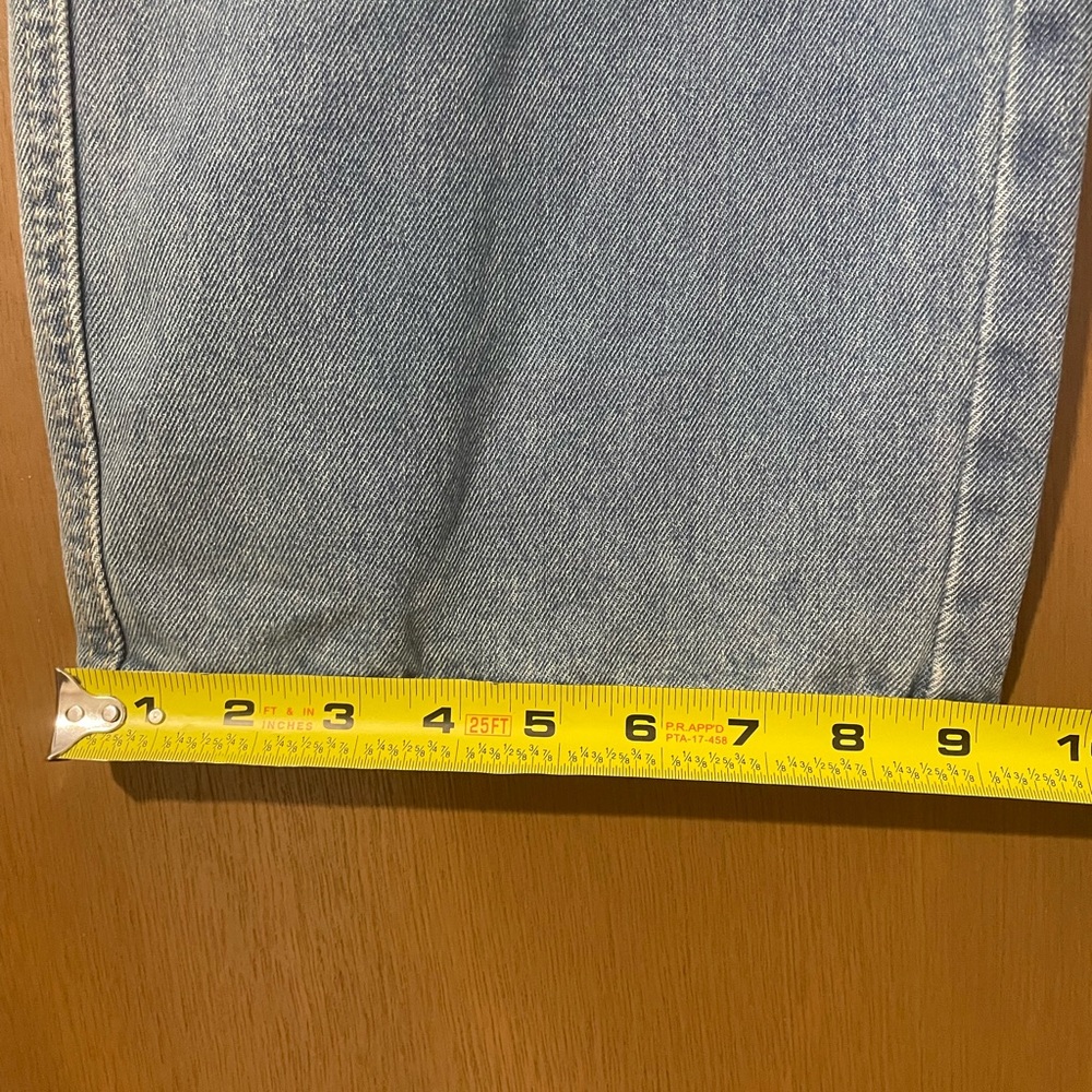 DAZY Women’s Casual Wide Leg Baggy Demin w/ Pockets, size 6 (XL) light wash NWOT - Picture 14 of 15